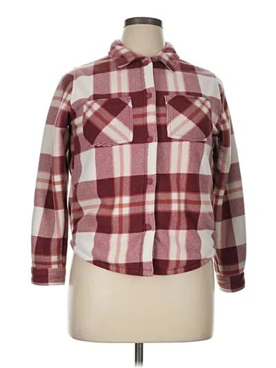 Pre-owned Member's Mark Sweatshirt In Burgundy