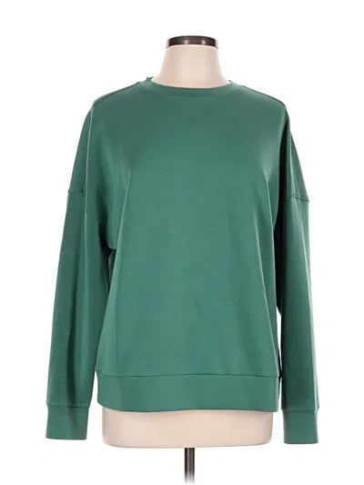 Pre-owned Member's Mark Sweatshirt In Green