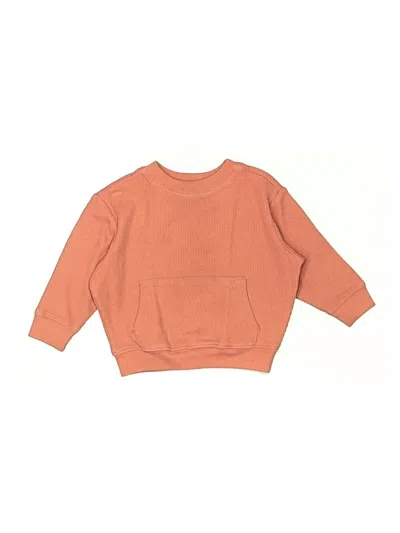 Pre-owned Member's Mark Kids' Sweatshirt In Orange