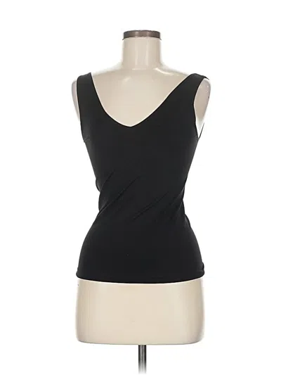 Pre-owned Member's Mark Tank Top Black Strapless Neckline Tops