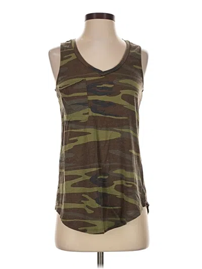 Pre-owned Member's Mark Tank Top Brown Strapless Neckline Tops