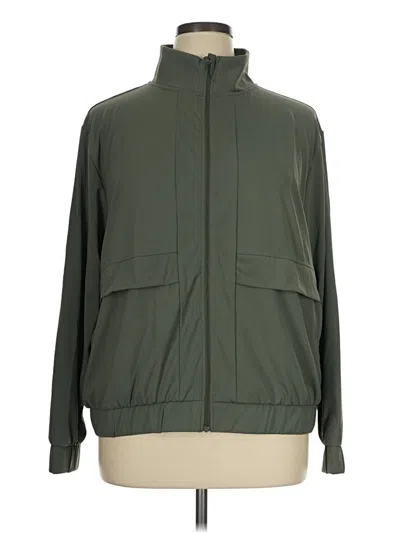 Pre-owned Member's Mark Track Jacket In Green
