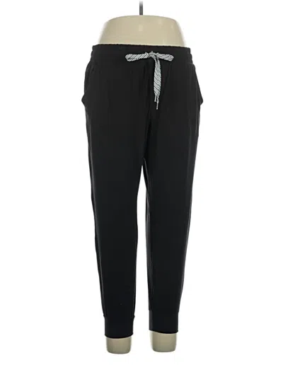 Pre-owned Member's Mark Track Pants In Black