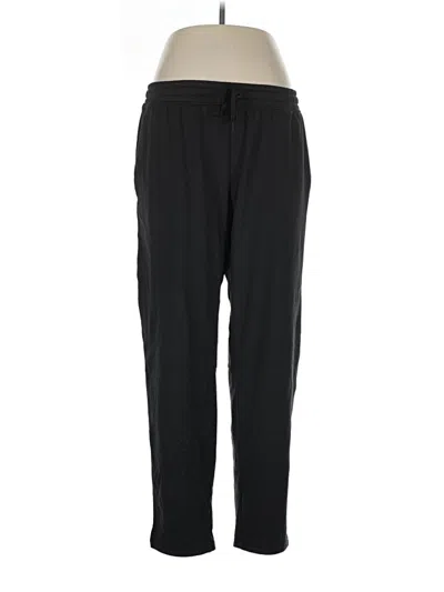 Pre-owned Member's Mark Track Pants In Black