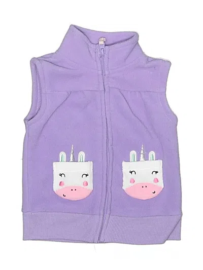 Pre-owned Member's Mark Babies' Vest In Purple
