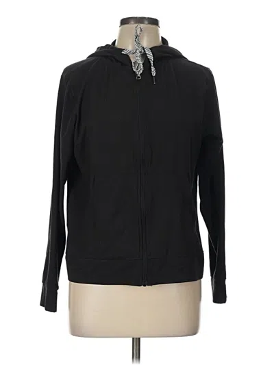 Pre-owned Member's Mark Zip Up Hoodie In Black