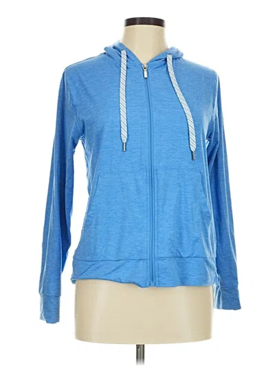 Pre-owned Member's Mark Zip Up Hoodie In Blue