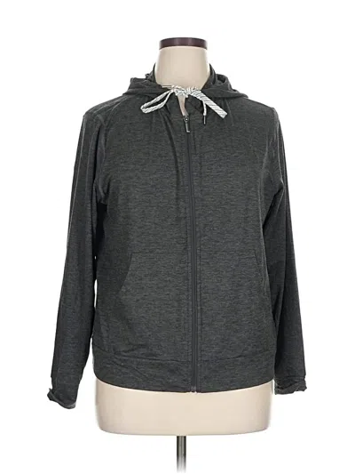 Pre-owned Member's Mark Zip Up Hoodie In Gray