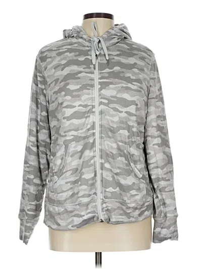 Pre-owned Member's Mark Zip Up Hoodie In Gray