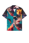 Members Of The Rage Hawaiian Short Sleeve Shirt In Clouds Print
