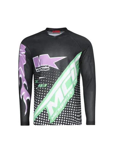 Members Of The Rage Long Sleeved Motrcross Shirt Black