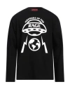 Members Of The Rage Man T-shirt Black Size M Cotton, Elastane