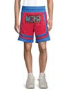 Members Of The Rage Men's Motr Basketball Shorts In Teaberry