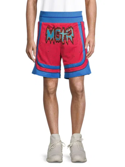 Members Of The Rage Men's Motr Basketball Shorts In Teaberry
