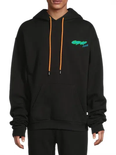 Members Of The Rage Men's Ss-motr Cozmo Hoodie In Black