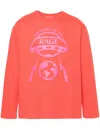 Members Of The Rage Spaceship Cotton T-shirt In Red
