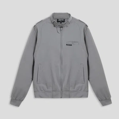 Members Only Athletic Club Jacket In Grey