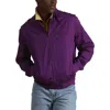Members Only Big & Tall Classic Iconic Racer Jacket In Purple