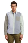 Members Only Button Up Shirt In Blue