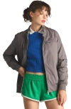 Members Only Classic Iconic Racer Jacket In Grey