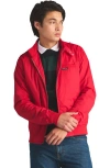 Members Only Classic Iconic Racer Jacket In Red