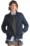 Members Only Classic Iconic Racer Jacket In Slate