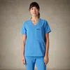 Members Only Bari 1-pocket V-neck Scrub Top For Women In Multi