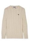Members Only Crew Neck Cable Sweater
