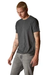 Members Only Crew Neck T-shirt In Charcoal