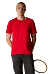 Members Only Crew Neck T-shirt In Red