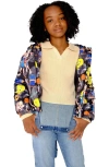 Members Only Girl's Heavy Quilted Puffer In Black