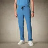 Members Only Hampton Open Bottom Scrub Pants In Multi