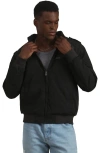 Members Only Heavy Iconic Racer Quilted Lining Jacket In Animal Print