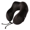 Members Only Memory Foam Travel Neck Pillow In Black