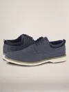 Members Only Men's Chambray Oxford Shoes In Grey