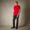 Members Only Men's Polo Shirt In Red