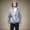 Members Only Men's Printed Camo + Translucent Layering Jacket In Green