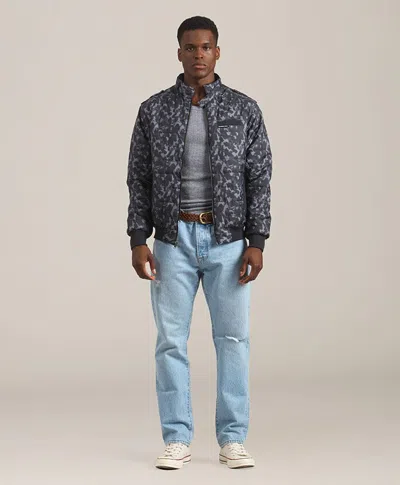 Members Only Men's Soho Quilted Jacket In Grey