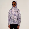 Members Only Solid Packable Down Jacket In Purple