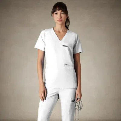 Members Only Palermo 4-pocket Scrub Top For Women