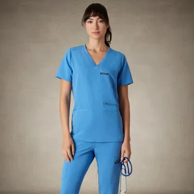 Members Only Palermo 4-pocket Scrub Top For Women