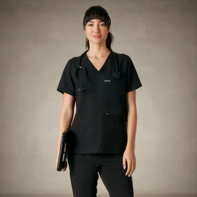 Members Only Palermo 4-pocket Scrub Top For Women