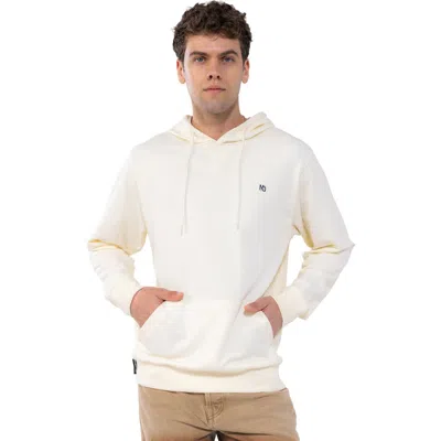 Members Only Pullover Hooded Sweatshirt In White