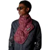Members Only Quilted Scarf In Burgundy