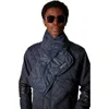 Members Only Quilted Scarf In Ink