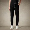 Members Only Hampton Open Bottom Scrub Pants In Black