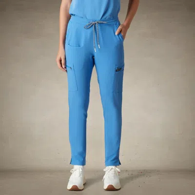 Members Only Reus Open Bottom Scrub Pants In Multi