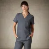 Members Only Cordoba 5-pocket Scrub Top In Pink