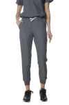 Members Only Valencia Jogger Scrub Pants In Graphite