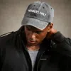 Members Only Washed Baseball Cap In Gray